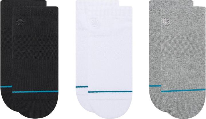 Actual product image Stance Socks Icon Low Multi 3-Pack (pack of 3, 35, 36, 37, 35 - 37)