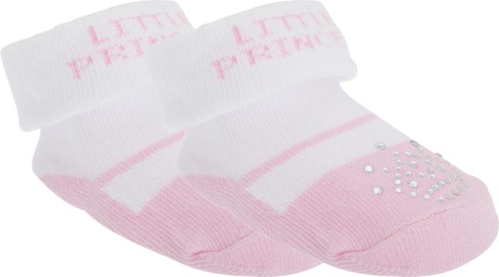 Image du produit Universal Textiles Chaussettes style princesse avec pochette cadeau (2 paires) - Bébé fille (74)