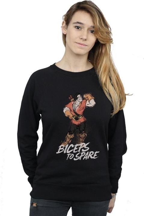 Produktbild Disney Beauty And The Beast Gaston Biceps To Spare Sweatshirt (L)