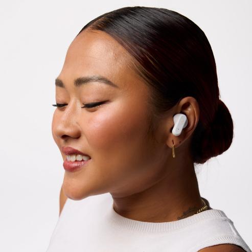 Actual product image Skullcandy Dime Evo True Wireless In-Ear Bone/Orange (ANC, 36 h, Wireless)