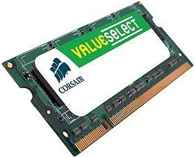 Produktbild Corsair Value Select (2 x 4GB, 1066 MHz, DDR3-RAM, SO-DIMM)