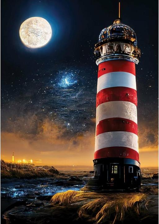 Actual product image Lamberth ART PUZZLE Luminous puzzle Stargate 1000 pieces (1000 pieces)