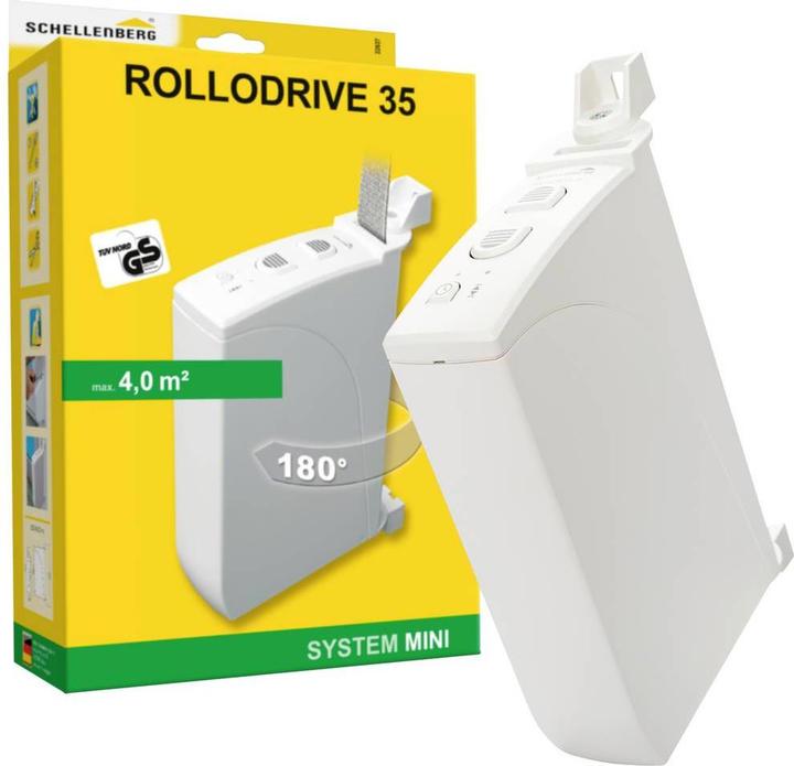 Image du produit Schellenberg 22637 RD35 Enrouleur de sangle électrique 14mm Force de traction (max.) 12kg Structure