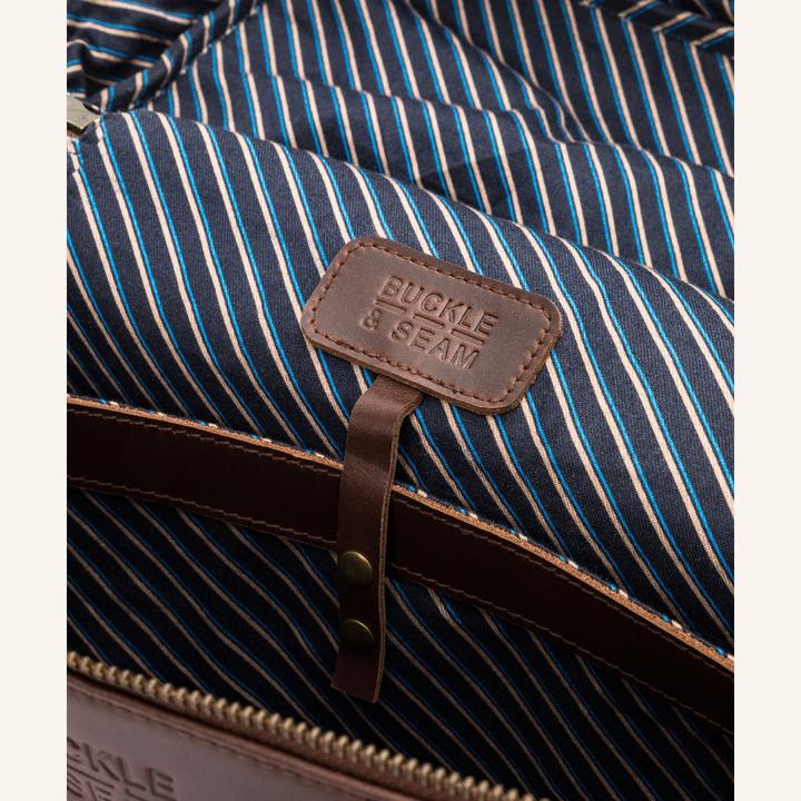 Actual product image Buckle & Seam Rucksack Siwa Braun/NewStripes (23 l)