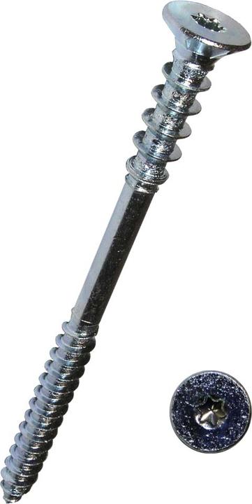 Produktbild Dresselhaus Justierschraube Senkkopf fr I-Stern 6,0x100 mm galv.verzinkt 100 Stck (100 Schrauben pro Stück)