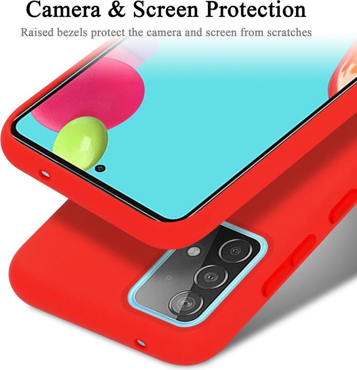 Immagine prodotto Cadorabo Copertura della cassa del silicone liquido TPU (Samsung Galaxy A52 5G)
