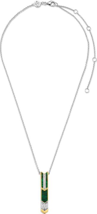Produktbild Ti Sento Milano Collier mit Zirkonia bicolor vergoldet 3954MA/42 (925er Silber, 48 cm)