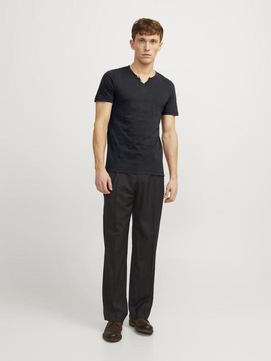 Actual product image Jack & Jones Split Neck T-Shirt (XS)