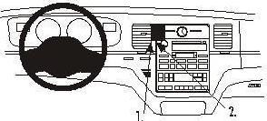 Actual product image Brodit 853114 Lincoln Town Car Holder