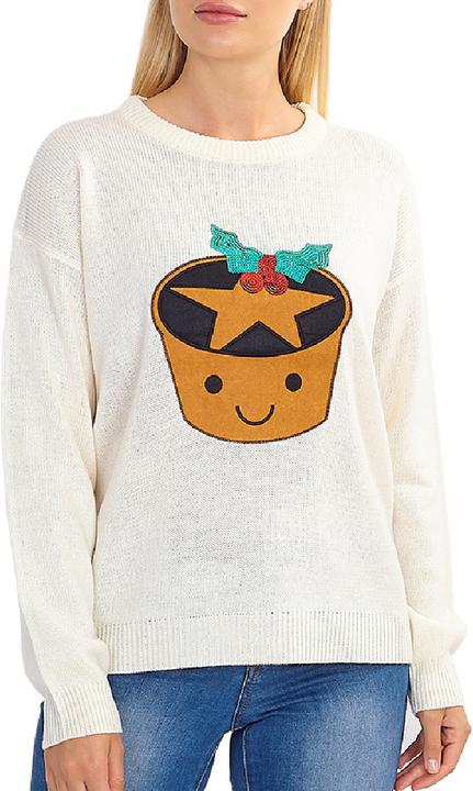 Produktbild Brave Soul Pullover weihnachtliches Design (S)