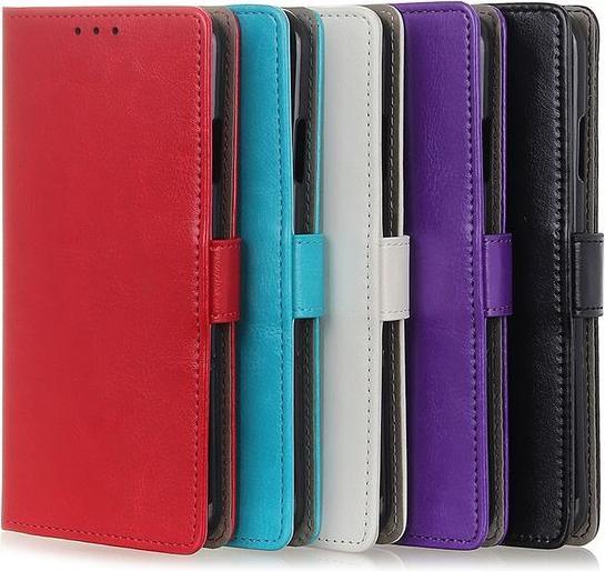 Produktbild MU Classic Crazy Horse Leder Bookcover Series (Nokia 2.4)
