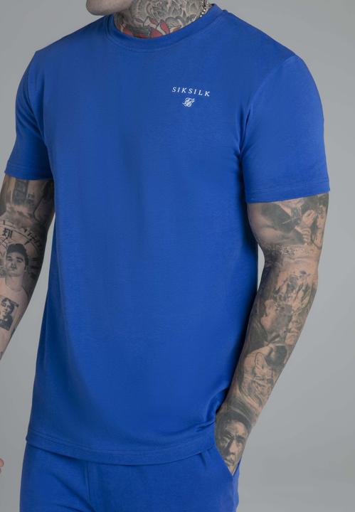 Actual product image Siksilk Set T-Shirt and Shorts Set in Blue (M)