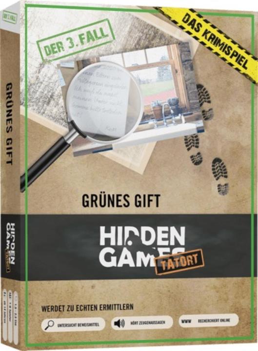 Produktbild Hidden Games Tatort Krimispiel Fall 3 Grünes Gift Escape-Room Spiel (Deutsch)