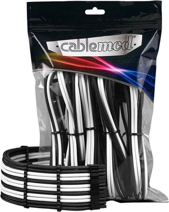 Actual product image CableMod Pro ModMesh 12VHPWR Cable Extension Kit - black/white