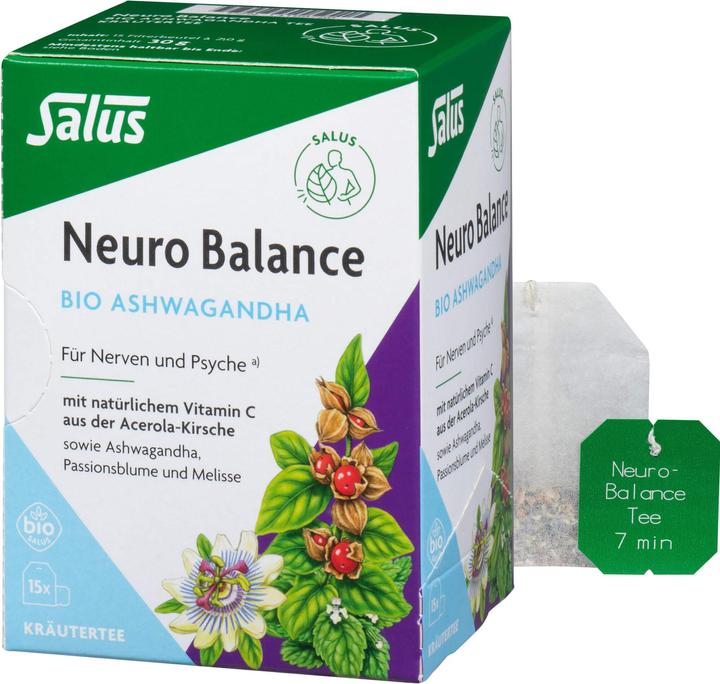 Actual product image Salus Neuro Balance Ashwagandha Tea Organic (30 g)