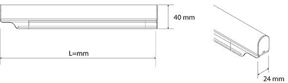 Productafbeelding L&S LED opbouwarmaturen Snite (1900 lm)