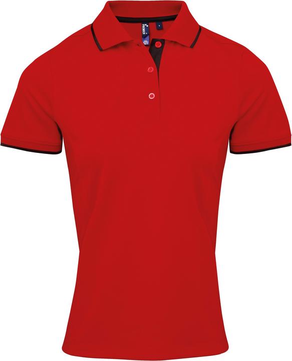 Premier Kontrast CoolKaro Polo Shirt