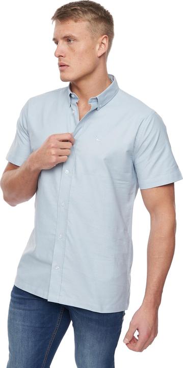 Actual product image Bewley & Ritch Mens Balton Oxford Short-Sleeved Shirt (L)