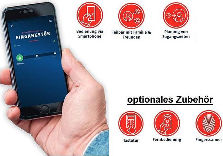 Image du produit Abus Entraînement de serrure HomeTec Pro CFA3100 W BT (Smartphone)