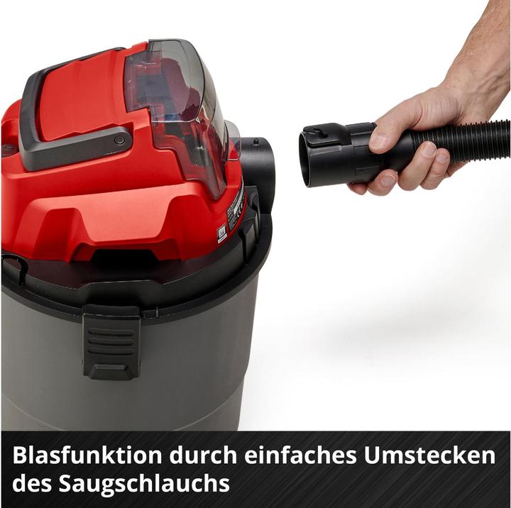 Actual product image Einhell TC-VC 18/15 Li-Solo 2347145 (Wet dry vacuum cleaner)
