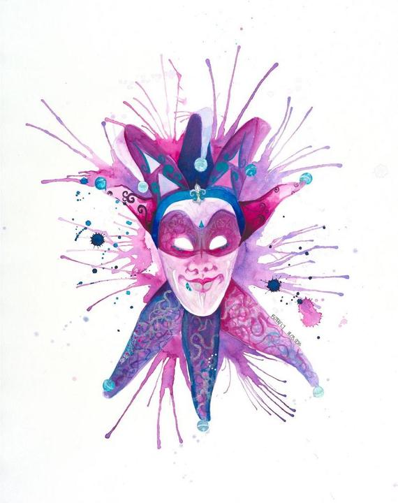 Immagine prodotto Trenddeko Buttafly - Maschera del Mardi Gras (192 x 260 cm)