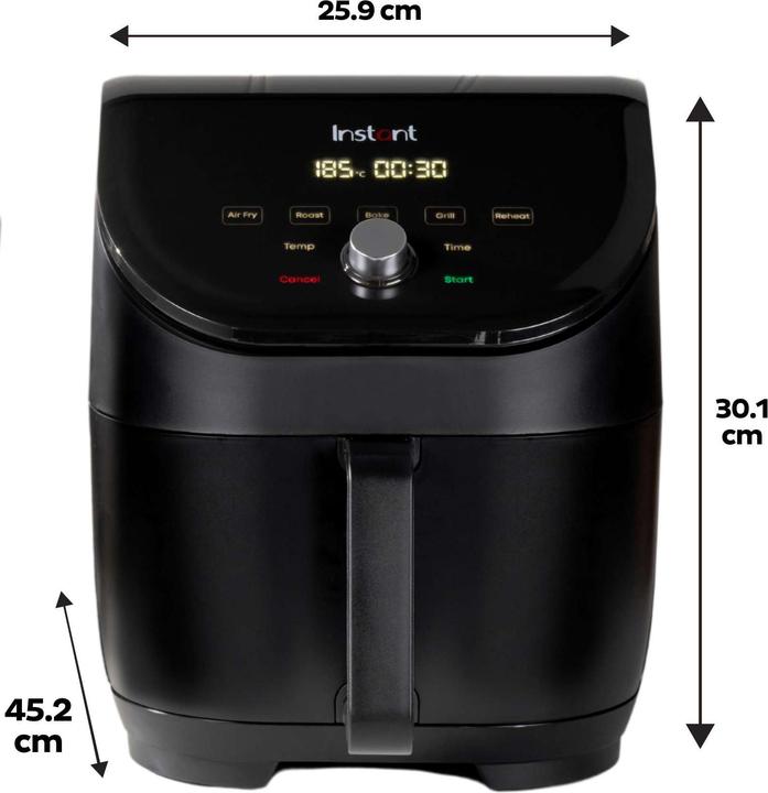 Produktbild Instant Vortex Slim (Black) (EU-Stecker)