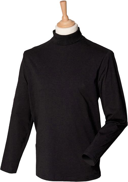 Immagine prodotto Henbury Felpa dolcevita, maniche lunghe, alto contenuto di cotone (S, M, L, XL, XXL)