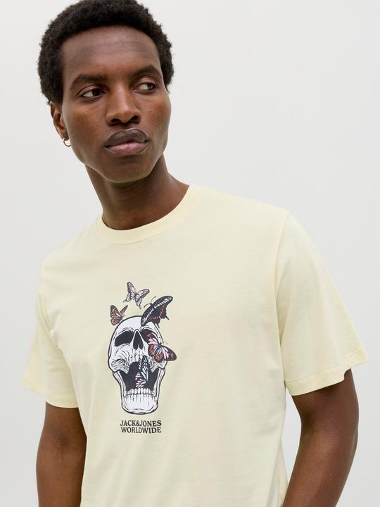 Produktbild Jack & Jones Gedruckt Rundhalsausschnitt T-shirt T-shirt (S)
