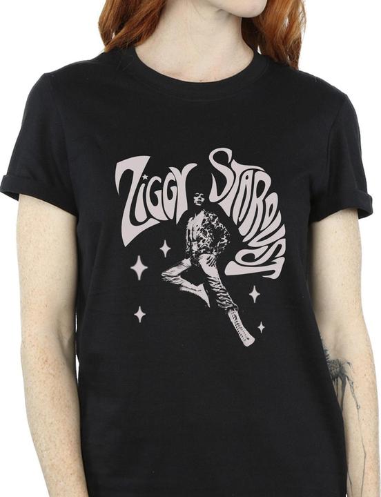 Immagine prodotto David Bowie Ziggy Pose Maglietta Ampia Donna (S)