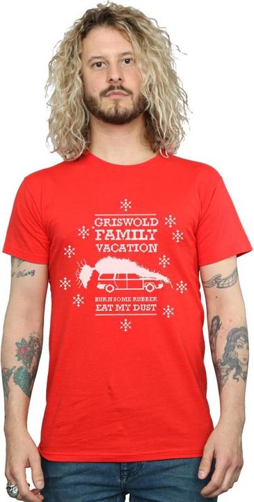 Immagine prodotto National Lampoon´s Vacation National Lampoon's Christmas Vacation Eat My Dust Maglietta Uomo (XL)