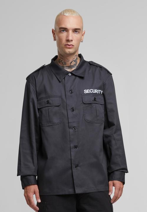 Immagine prodotto Brandit Camicia a maniche lunghe Security US, nera, taglia 3XL (3XL)