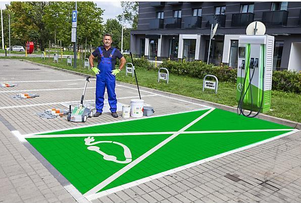 Produktbild Ampere Strassenmarkierungsfarbe (Gelb, 3.03 l)