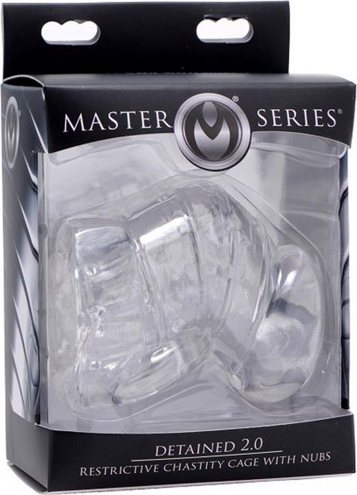 Produktbild Master Series Detained 2.0 Penis Kooi Van Rubber Transparant