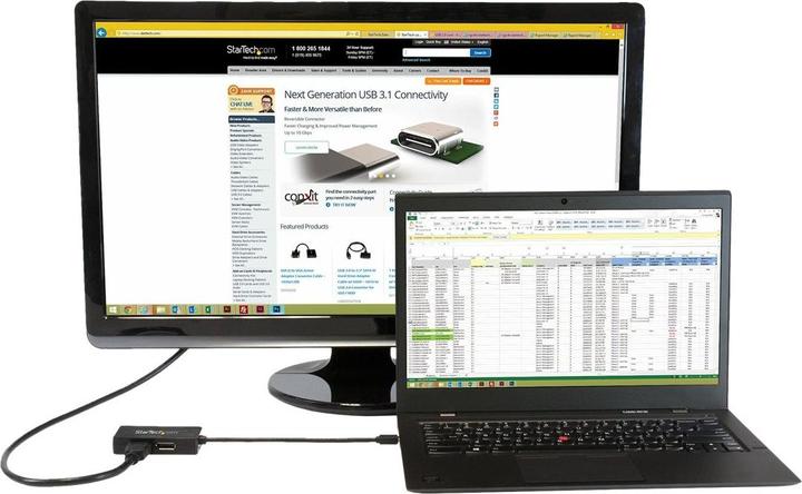 Produktbild StarTech Mdp To Dvi Or HDMI Adapter (DVI, Mini DP, HDMI, 24 cm)