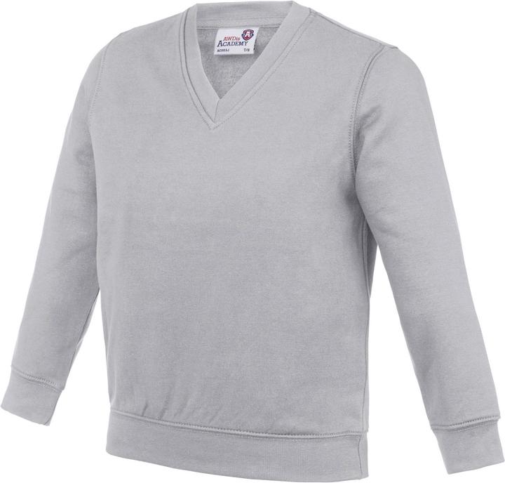 Awdis Academy Junior Schul Sweatshirt mit VAusschnitt (2 StückPackung)