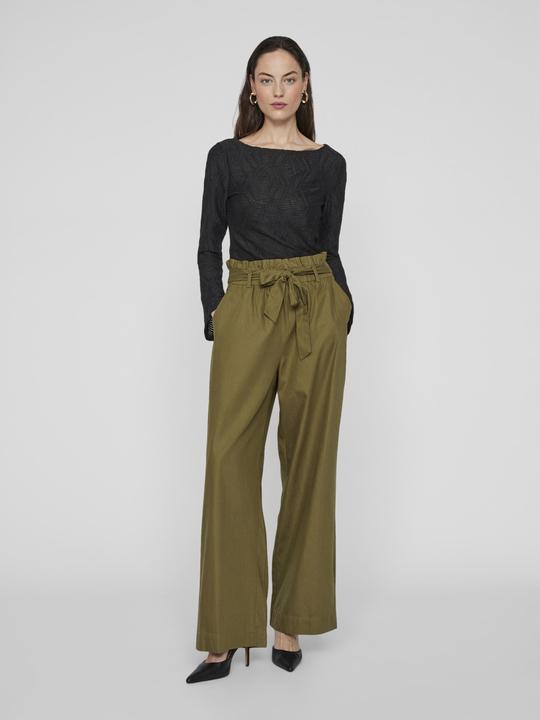 Image du produit Vila Haut à décolleté sous-marin et manches longues (XL)