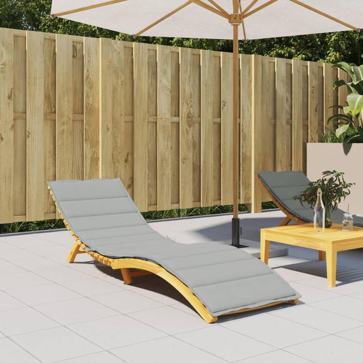 Actual product image VidaXL Sun lounger cushion fabric (200 x 60 x 4 cm)