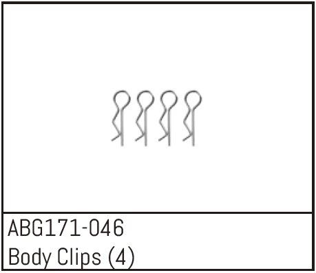 Actual product image Absima Body Clips (4)