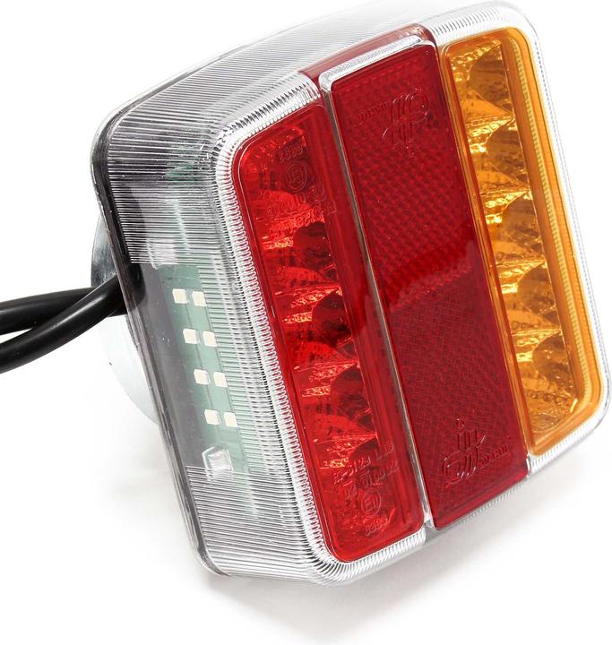 Immagine prodotto Wiltec LED Rückleuchte 7-polig 12V Magnet Anhänger PKW Rücklicht Beleuchtung