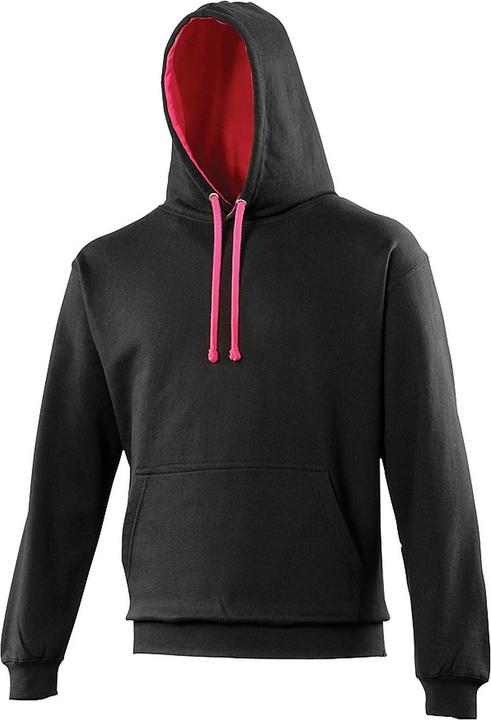 Black, Hot pink