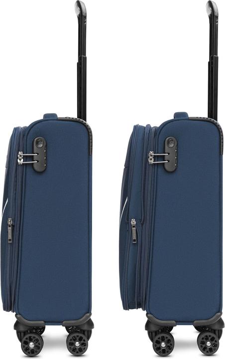 Immagine prodotto Stratic carrello cabina taska a 4 ruote S 55 cm con piega ad espansione (41 l, Bagaglio a mano (fino a 50 litri))