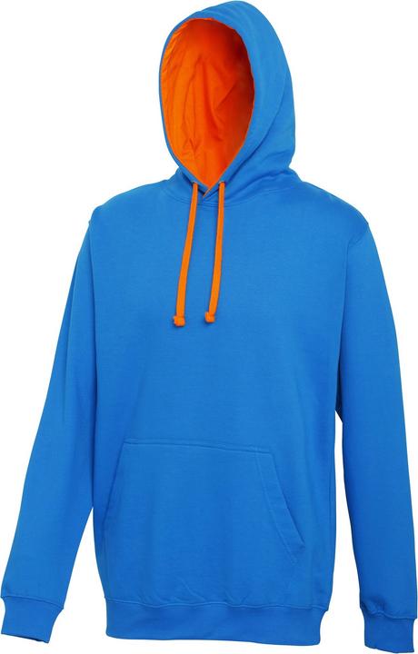 Bleu saphir/orange