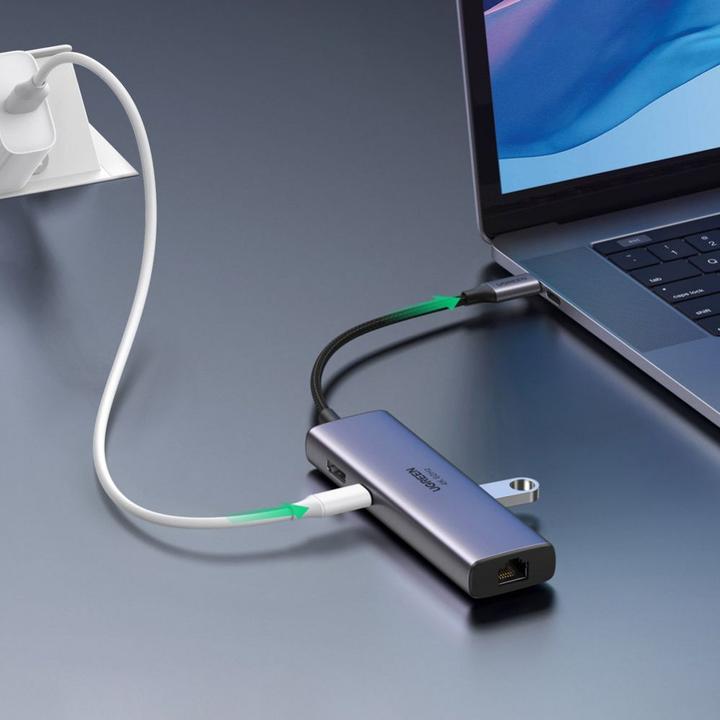 Immagine prodotto Ugreen HUB multifunzione 7in1 (USB-C, 7 Porti)
