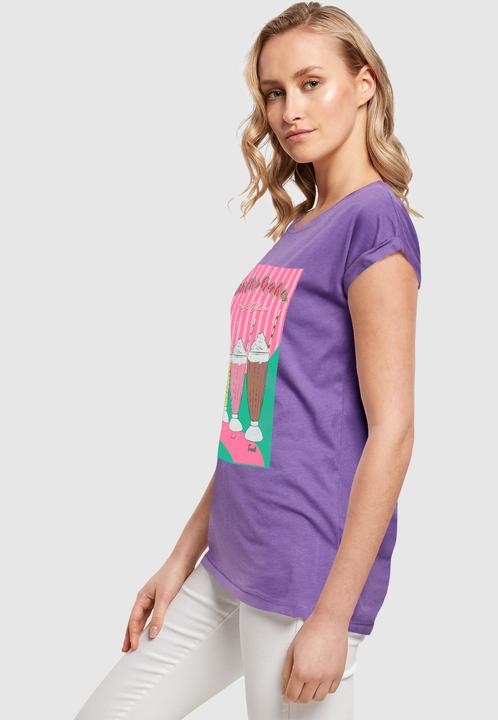 Produktbild Mister Tee MisterTee Ladies Milkshake Tee - Extended Shoulder Tee - 178079 (M)