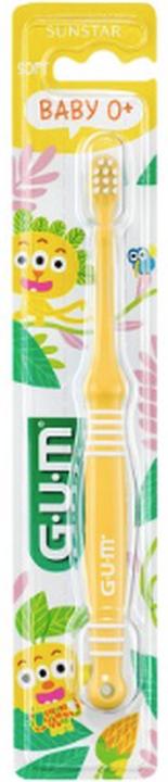 Image du produit GUM Baby brosse à dents 0-2 ans jaune (Souple, 1 x)