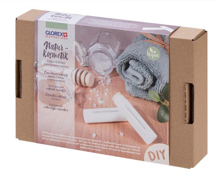Produktbild Glorex Naturkosmetik Komplett-Set "Lippenbalsam mit Jojoba-Öl"