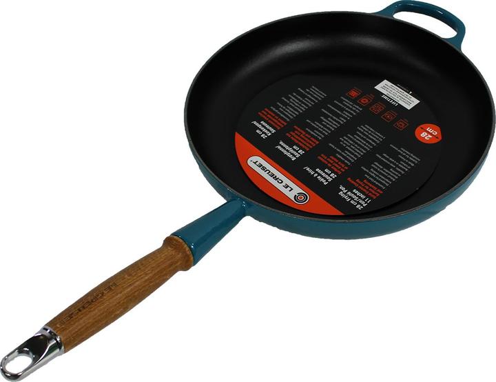 Immagine prodotto Le Creuset padella in ghisa 28cm (28 cm, Padella per friggere, Ghisa, Smalto)