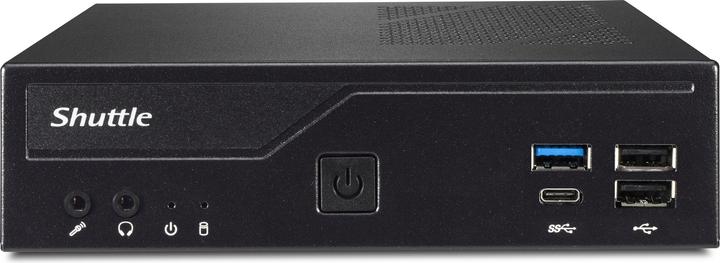 Actual product image Shuttle Barebone XPC slim DH610 Black (Intel Core i3)