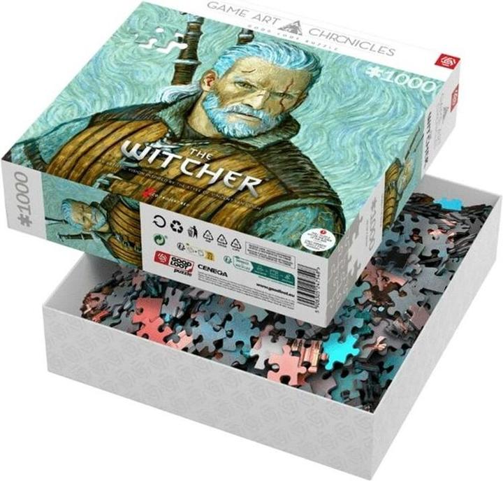 Image du produit Good Loot Puzzle Game Art Chronicles : The Witcher Geralt & Vincent van Gogh (1000 pièces) (1000 pièces)