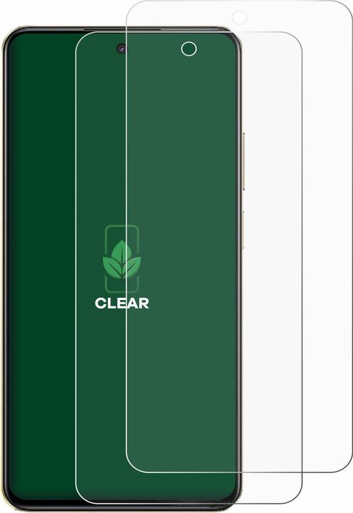 Actual product image ScreenLeaf Protective film sustainable screen protector Display protection film Clear Transparent (2 Piece, Siemens CC75)